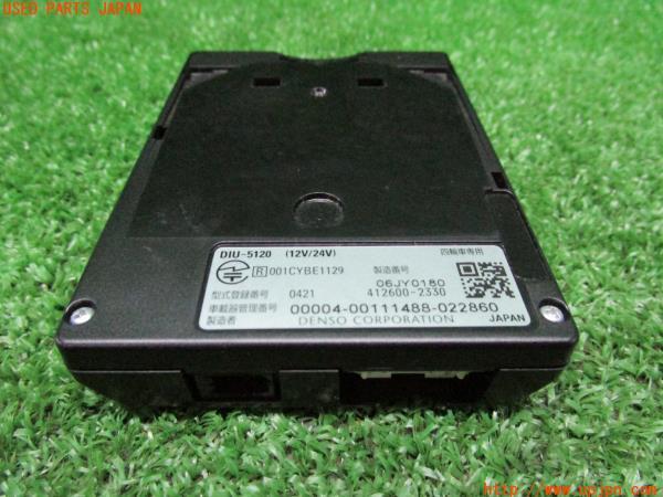 スバル純正 ETC車載器 DENSO DIU-5120 ナビ連動 の商品画像