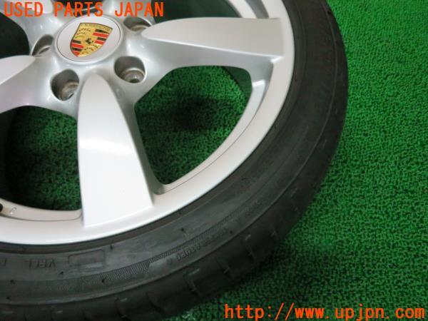 ポルシェ ケイマンS(987)純正18インチホイール 4本セット 中古