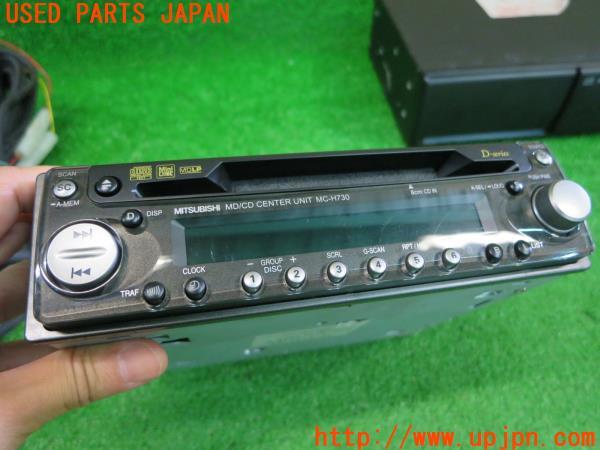 ランエボW(CT9W)純正 オーディオセット MC-H730/CD-5000C 中古 ランエボW(CT9W)純正 オーディオセット MC-H730/CD-5000C 中古