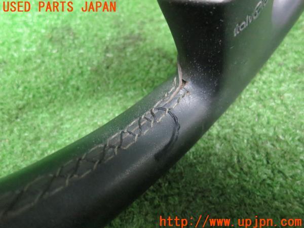 イタルボランテ ステアリングホイール 350mm レザー 革 ハンドル