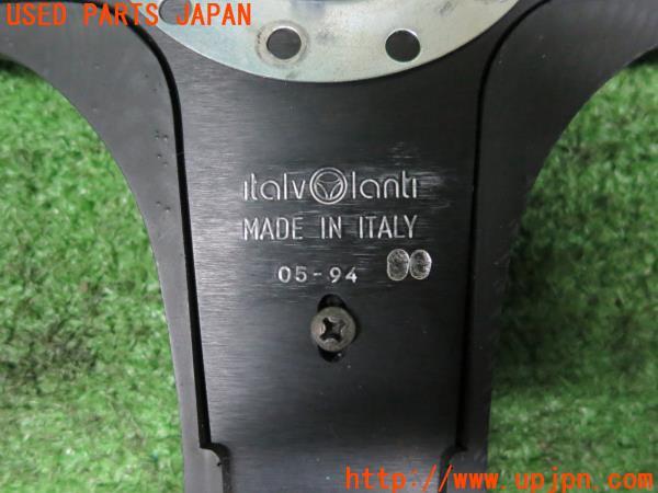 イタルボランテ ステアリングホイール 350mm レザー 革 ハンドル