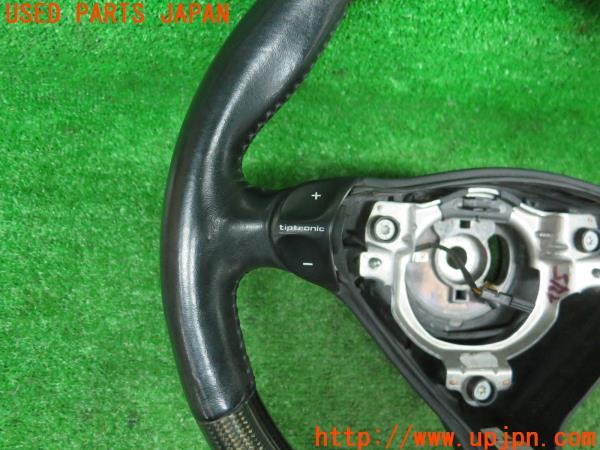 3UPJ=41150617]ポルシェ ボクスター986 純正 ATカーボンステアリング 996 ハンドル 割れ有 中古_m1