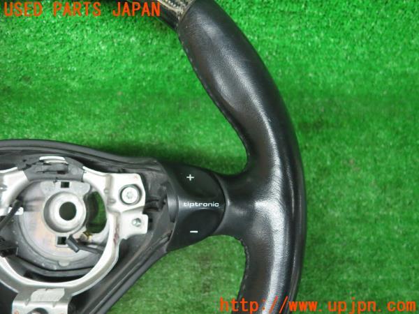 3UPJ=41150617]ポルシェ ボクスター986 純正 ATカーボンステアリング 996 ハンドル 割れ有 中古_m6