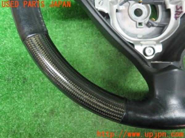 3UPJ=41150617]ポルシェ ボクスター986 純正 ATカーボンステアリング 996 ハンドル 割れ有 中古_m10