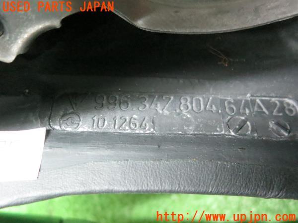 3UPJ=41150617]ポルシェ ボクスター986 純正 ATカーボンステアリング 996 ハンドル 割れ有 中古_m22