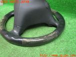 3UPJ=41150617]ポルシェ ボクスター986 純正 ATカーボンステアリング 996 ハンドル 割れ有 中古_s31
