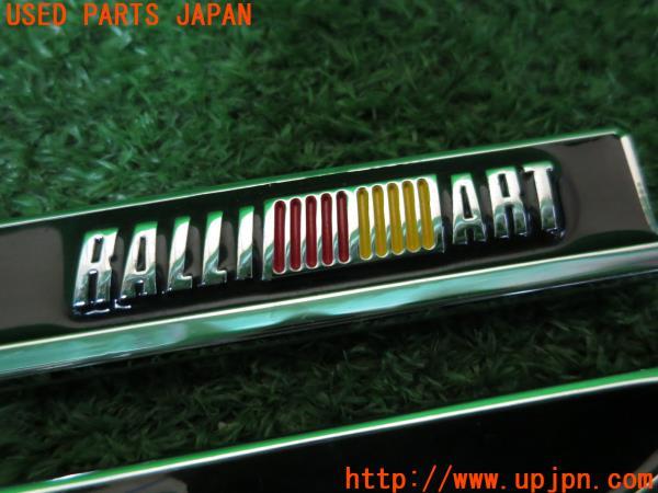三菱 RALLI ART ナンバープレートフレーム ラリーアート 三菱