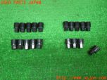 3UPJ=42490976]ポルシェ カイエン957(9PA)社外 ホイールボルトカバー キャップ ブラック 欠品有 中古_s2