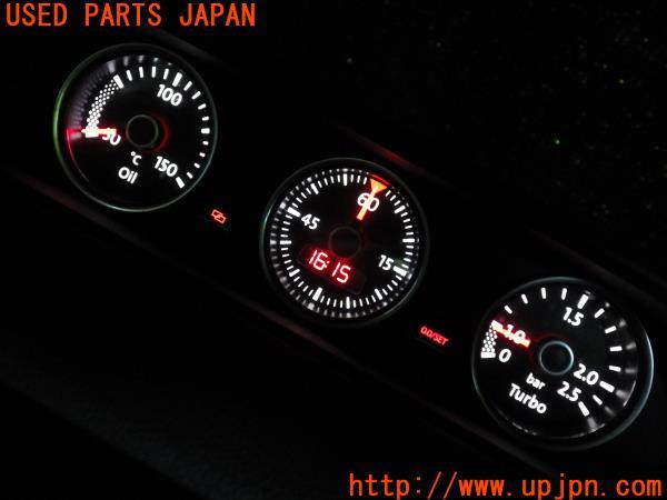 VW ザ・ビートル(16CPL)ターボ純正 3連メーター 油温計/ラップタイマー