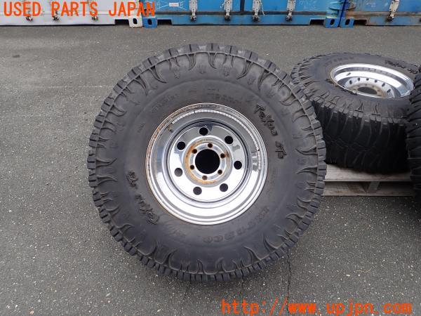 16インチホイール メッキ 深リム 12J? 6H 139.7 4本 ランドクルーザー
