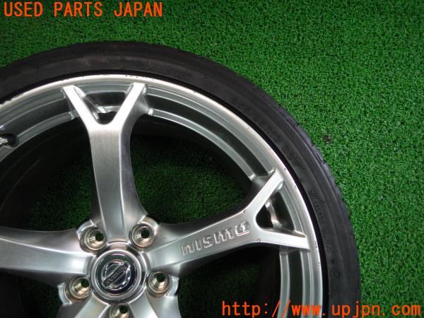 フェアレディZ(Z34)前期 バージョンニスモ 専用 鍛造 19インチ ホイール 9.5J/10.5J 4本 セット 中古  の商品画像｜自動車純正中古パーツ専門店ユーズドパーツジャパン
