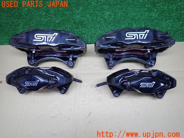 3UPJ=45820301]スバル インプレッサ WRX-STi(GRB A型)純正 brembo ブレンボ キャリパー セット 中古_m0