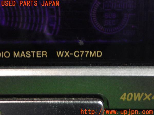 SONY ソニー カーオーディオ WX-C77MD CD/MD チェンジャー 2DIN