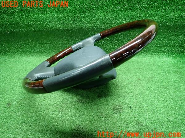 ランクル80系(FZJ80G)後期 ウッド ステアリング ハンドル 中古