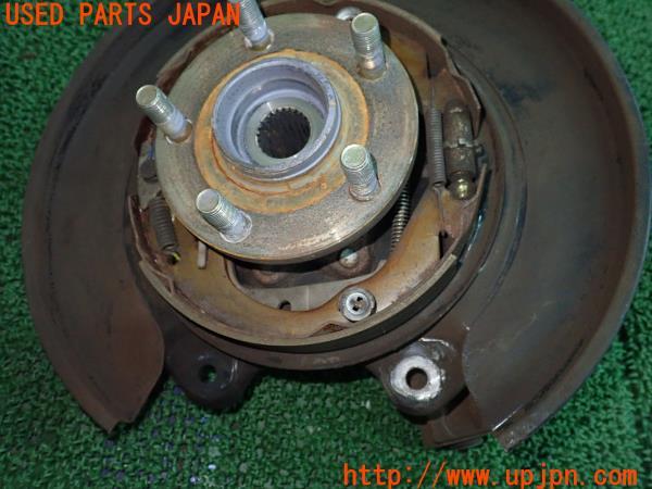 3UPJ=49010302]スバル レガシィ B4 S401 STiバージョン(BES BE系)純正 キャリパーローターセット リアナックル・Projectμパッド付き 中古_m4