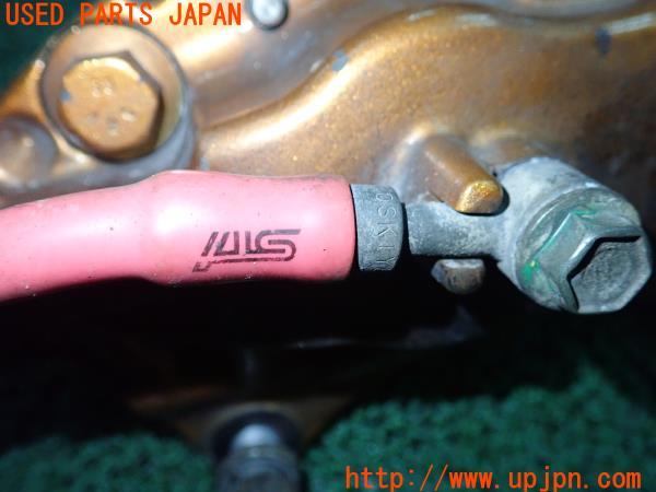3UPJ=49010302]スバル レガシィ B4 S401 STiバージョン(BES BE系)純正 キャリパーローターセット リアナックル・Projectμパッド付き 中古_m10