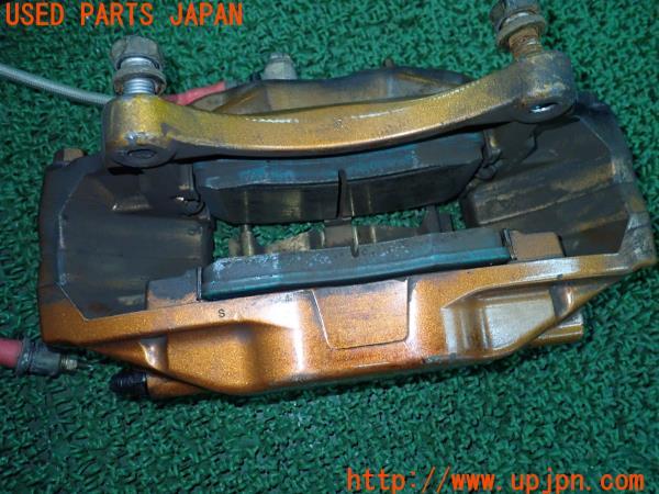 3UPJ=49010302]スバル レガシィ B4 S401 STiバージョン(BES BE系)純正 キャリパーローターセット リアナックル・Projectμパッド付き 中古_m11