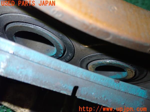 3UPJ=49010302]スバル レガシィ B4 S401 STiバージョン(BES BE系)純正 キャリパーローターセット リアナックル・Projectμパッド付き 中古_m12