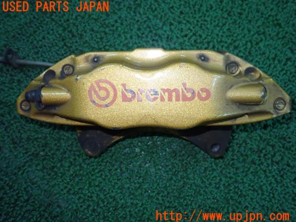 3UPJ=49010302]スバル レガシィ B4 S401 STiバージョン(BES BE系)純正 キャリパーローターセット リアナックル・Projectμパッド付き 中古_m15
