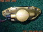 3UPJ=49010302]スバル レガシィ B4 S401 STiバージョン(BES BE系)純正 キャリパーローターセット リアナックル・Projectμパッド付き 中古_s19