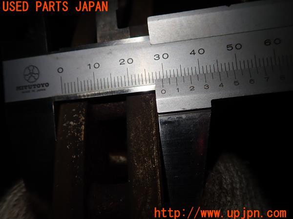 3UPJ=49010302]スバル レガシィ B4 S401 STiバージョン(BES BE系)純正 キャリパーローターセット リアナックル・Projectμパッド付き 中古_m32