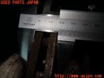 3UPJ=49010302]スバル レガシィ B4 S401 STiバージョン(BES BE系)純正 キャリパーローターセット リアナックル・Projectμパッド付き 中古_s33