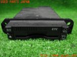 3UPJ=51760503]レクサス LS460(USF40 40系)前期 純正ビルトイン ETC車載器 86980-50030 本体のみ アンテナ分離型 音声案内 中古_s4