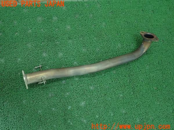 3UPJ=52130148]ランサーエボリューションⅦ(CT9A 4G63)社外 フロントパイプ ステンレス エキパイ 中古_m0