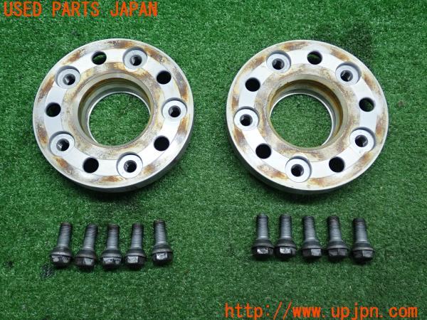 3UPJ=52400971]BMW 335i クーペ(WB35 E92)前期 H&R ワイドトレッドスペーサー 20mm厚 5H 120 ハブ径 約73mm 2枚 中古_m1