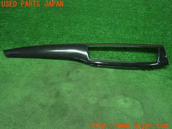3UPJ=52570647]三菱 ランエボワゴン MR(CT9W 4G63)純正 インテリアパネル カーボン調 内装パネル 中古_m0
