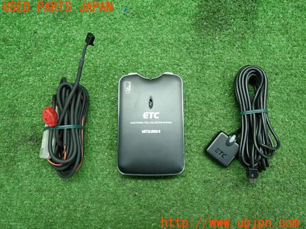 3UPJ=53760503]三菱電機 ETC車載器 EP-9U77 分離型 音声案内 ミツビシ 中古_m0