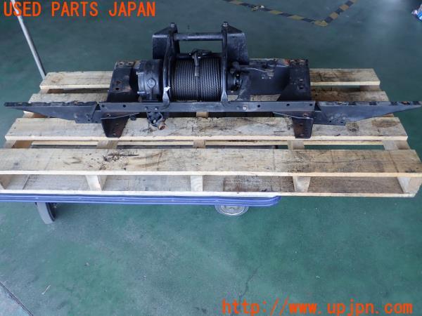 ランクル60系(HJ61V(改))後期 純正 ウインチ 機械式 ワイヤー 牽引