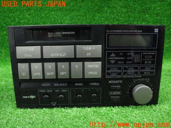 TOYOTA MR2 G-Limited(AW11 10系 初代)後期 純正 カセットデッキ