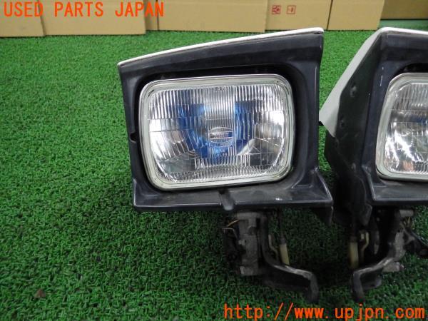 3UPJ=54800561]TOYOTA MR2 G-Limited(AW11 10系 初代)後期 純正 リトラクダブル ヘッドライト ランプ 左右 当時物 中古_m1