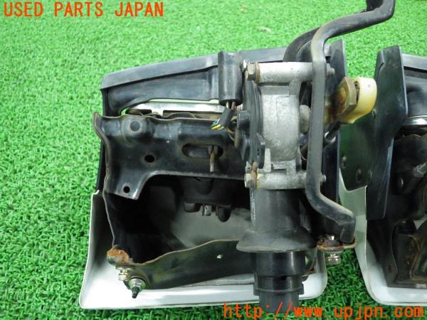 3UPJ=54800561]TOYOTA MR2 G-Limited(AW11 10系 初代)後期 純正 リトラクダブル ヘッドライト ランプ 左右 当時物 中古_m20