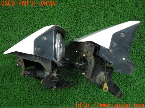 3UPJ=54800561]TOYOTA MR2 G-Limited(AW11 10系 初代)後期 純正 リトラクダブル ヘッドライト ランプ 左右 当時物 中古_m26