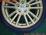 3UPJ=56710905]スイフトスポーツ(ZC32S)純正 17インチホイール 6.5J +50 PCD114.3 5穴 タイヤセット 2本 中古_s2