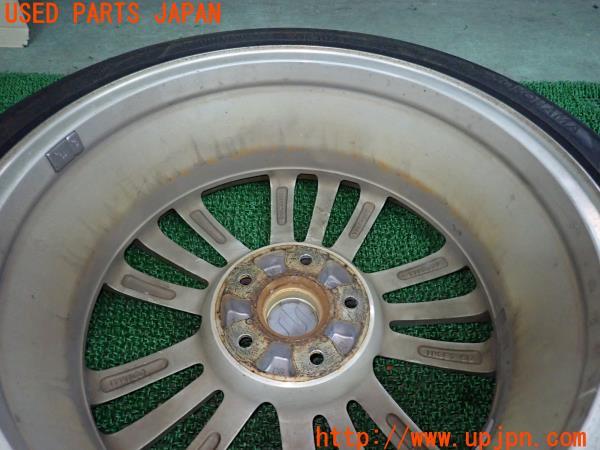 3UPJ=56710905]スイフトスポーツ(ZC32S)純正 17インチホイール 6.5J +50 PCD114.3 5穴 タイヤセット 2本 中古_m5