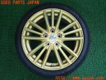 3UPJ=56710905]スイフトスポーツ(ZC32S)純正 17インチホイール 6.5J +50 PCD114.3 5穴 タイヤセット 2本 中古_s0
