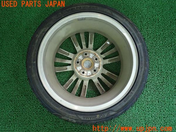 3UPJ=56710905]スイフトスポーツ(ZC32S)純正 17インチホイール 6.5J +50 PCD114.3 5穴 タイヤセット 2本 中古_m5