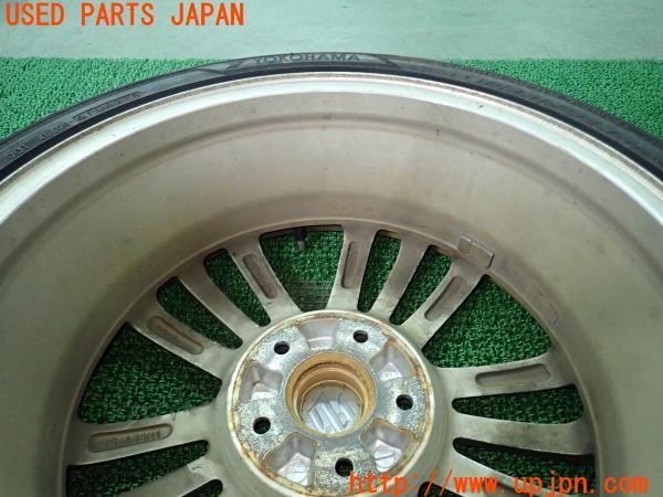 3UPJ=56710905]スイフトスポーツ(ZC32S)純正 17インチホイール 6.5J +50 PCD114.3 5穴 タイヤセット 2本 中古_m7