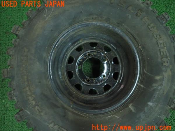 三菱ジープ(J58(改))J50系 社外 15インチホイール 深リム 33 三菱ジープ(J58(改))J50系 社外 15インチホイール 深リム 33
