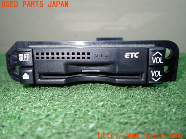 3UPJ=57110503]アルファード20系(GGH25W)前期 純正ビルトイン ETC車載器 86980-50040 音声案内 アンテナ分離型 中古_m3