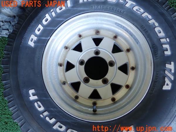 三菱ジープ(J53)J50系 ENKEI エンケイ 15インチホイール 7.5J 5H/139.7