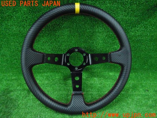 Deporacingステアリング M-type 32φ/35φ カーボンレザー