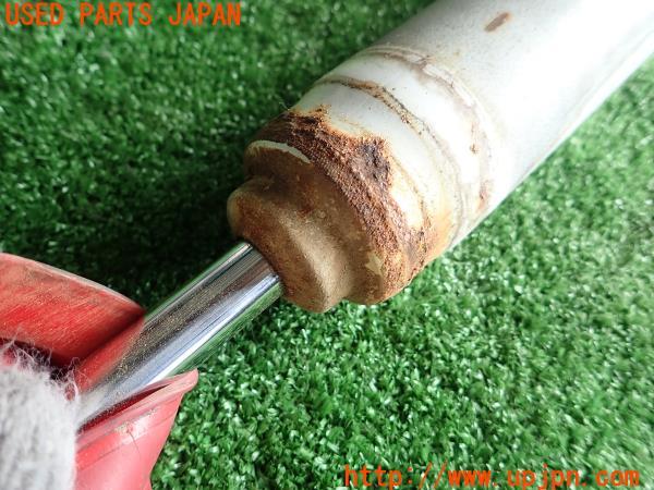 3UPJ=58840303]三菱ジープ(J58)J50系 RANCHO ランチョ ステアリングバンパー ショック リフトアップ 中古_m6