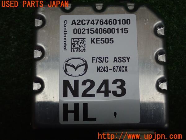 3UPJ=59570560]ロードスター(ND5RC) 純正 フロントカメラ N243-67XCX フォワードセンシング 単眼 カバー付 中古_m3