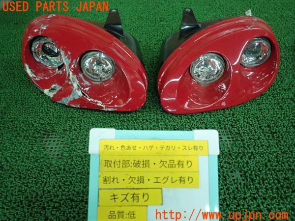 カプチーノ(EA11R前期)HELLA ヘッドライト ランプ 丸目4灯 ハロゲン