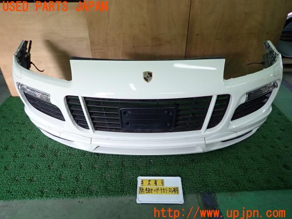 ポルシェカイエン ターボ 957(9PA)2009y フロントバンパー